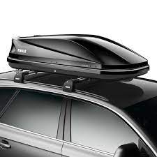 Lockable roof storage box